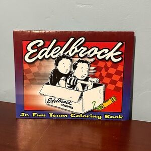 Edelbrock Jr Fun Team Coloring Activity Book 2010 * UNUSED Racing Ford Nascar